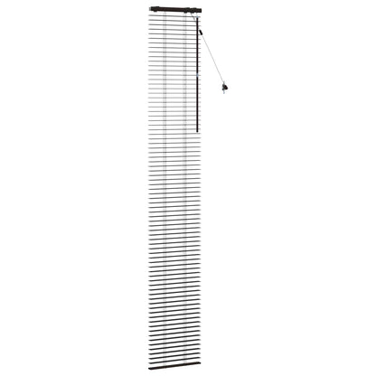 Venetian Blind Dark Brown 40 x 250 cm 35 mm