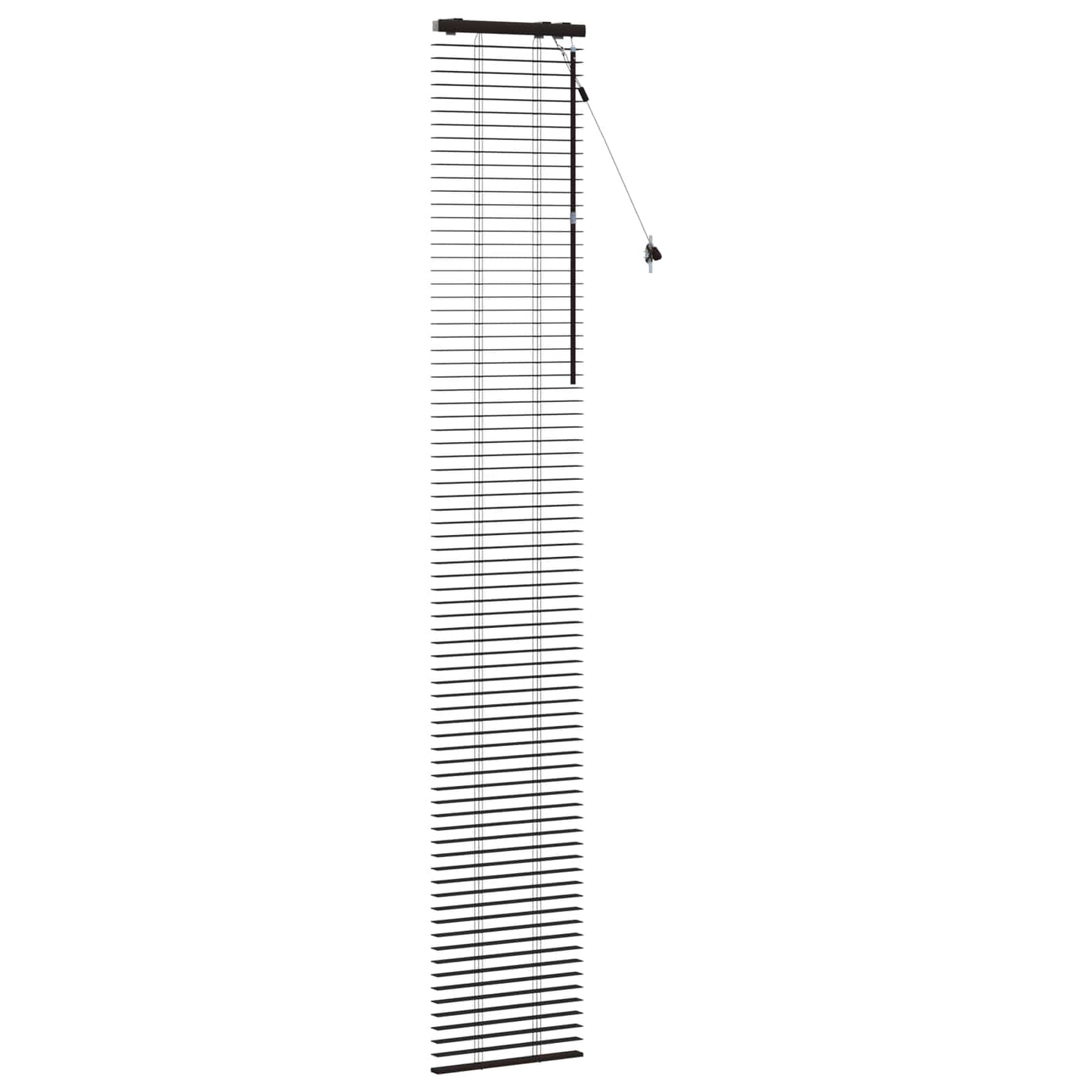 Venetian Blind Dark Brown 45 x 250 cm 35 mm