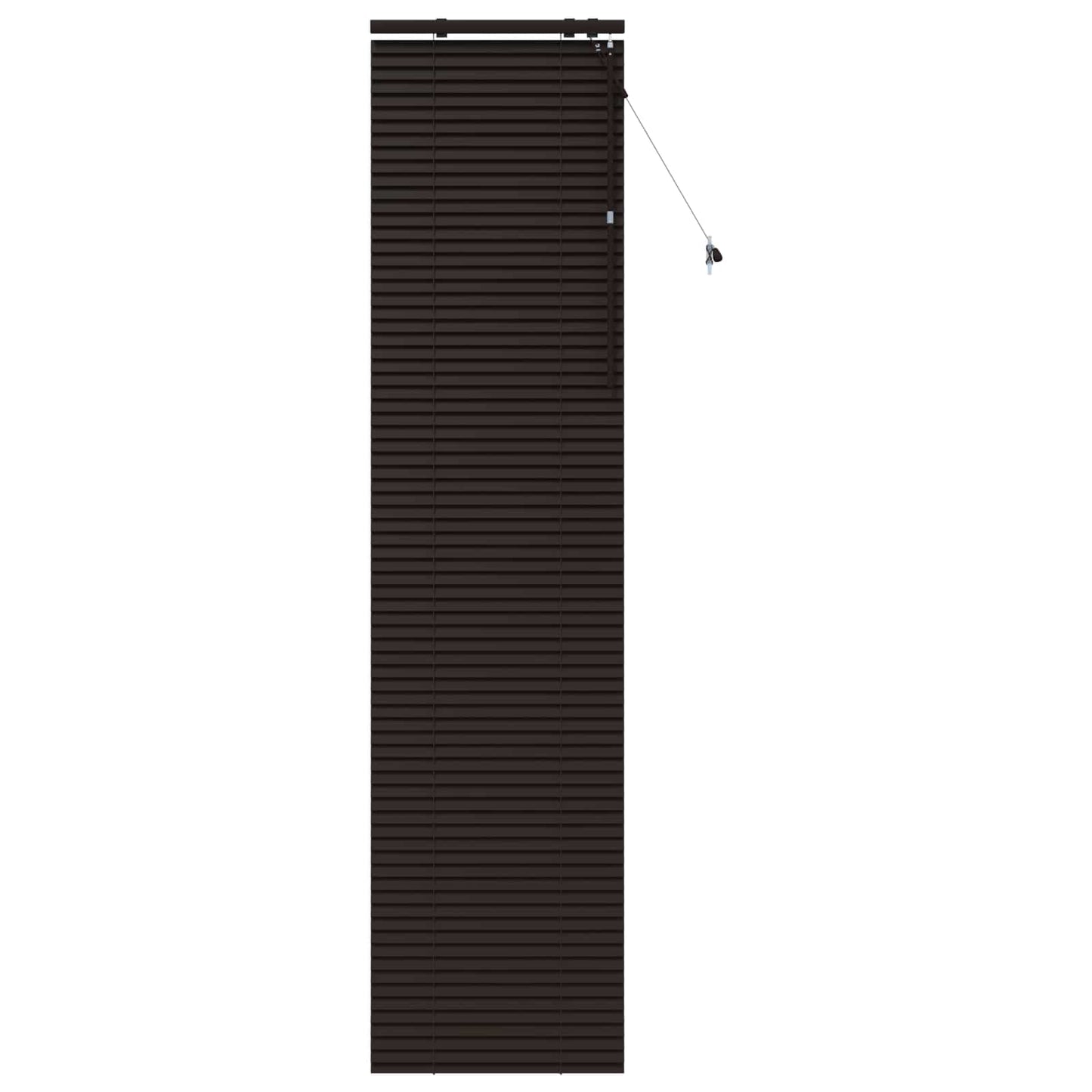 Venetian Blind Dark Brown 55 x 250 cm 35 mm