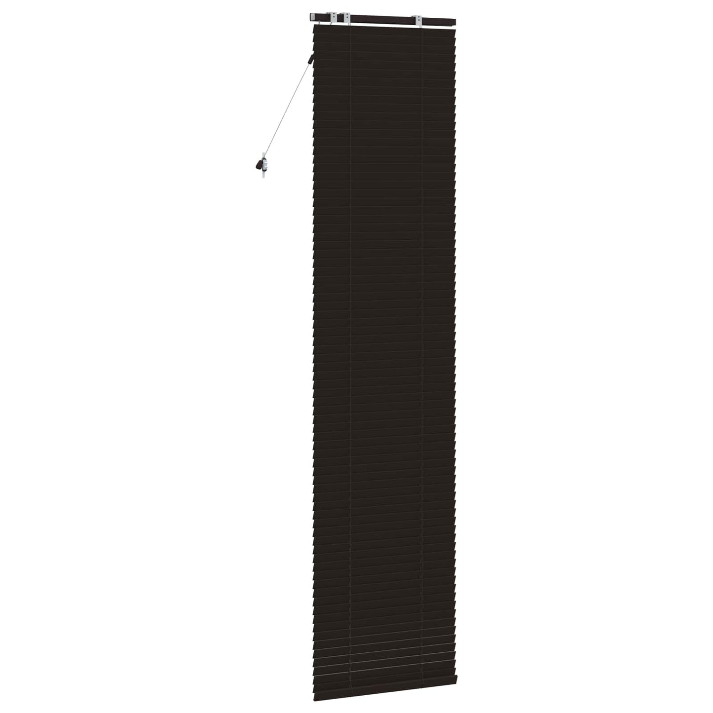 Venetian Blind Dark Brown 65 x 250 cm 35 mm