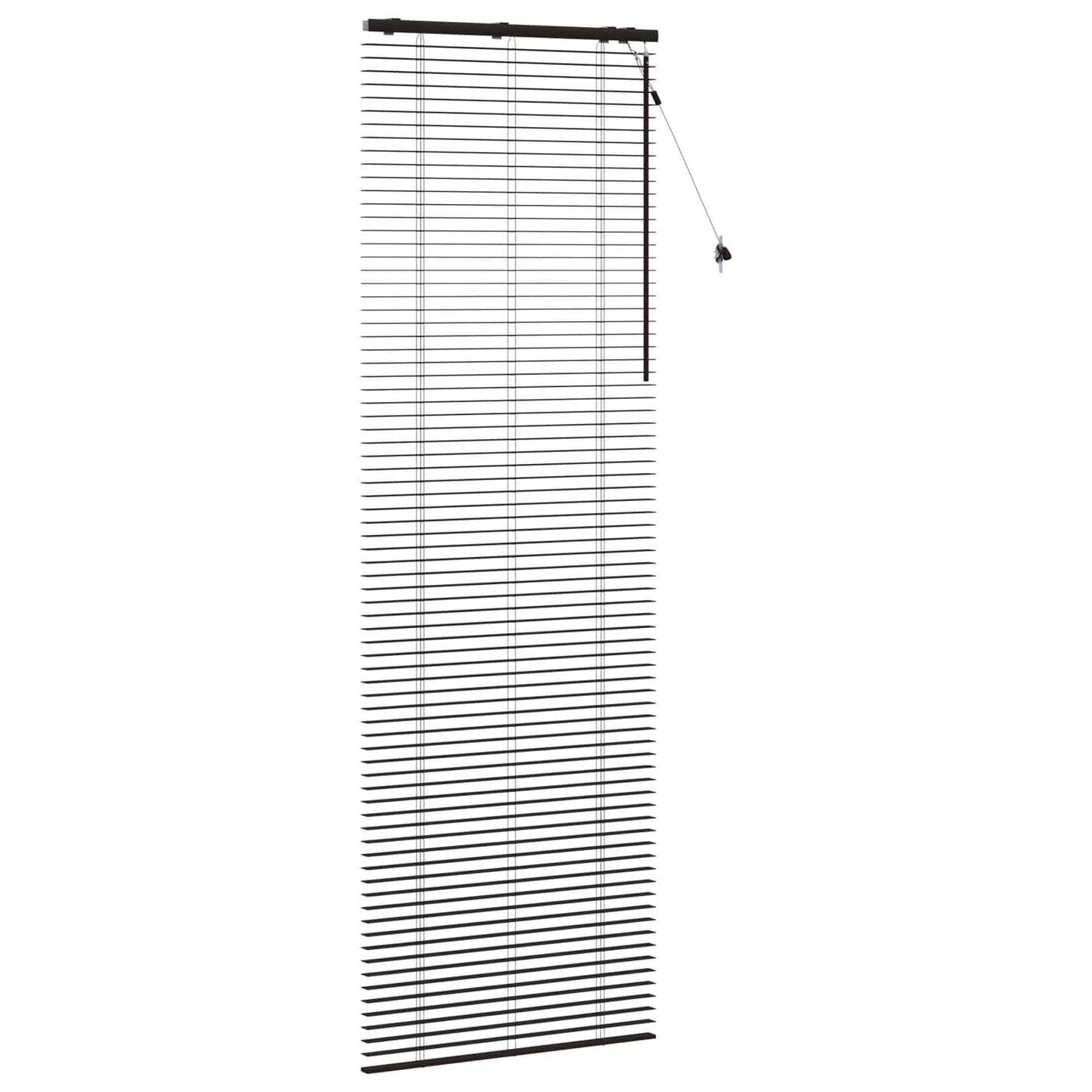 Venetian Blind Dark Brown 85 x 250 cm 35 mm