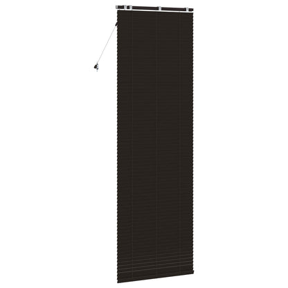 Venetian Blind Dark Brown 85 x 250 cm 35 mm