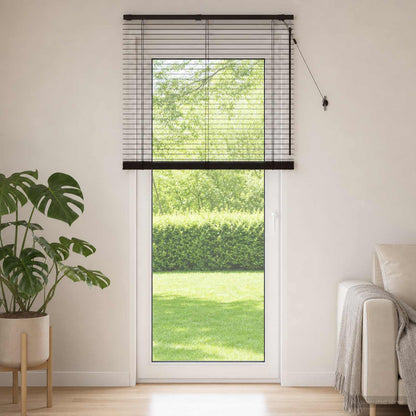 Venetian Blind Dark Brown 115 x 250 cm 35 mm