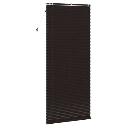 Venetian Blind Dark Brown 110 x 250 cm 35 mm