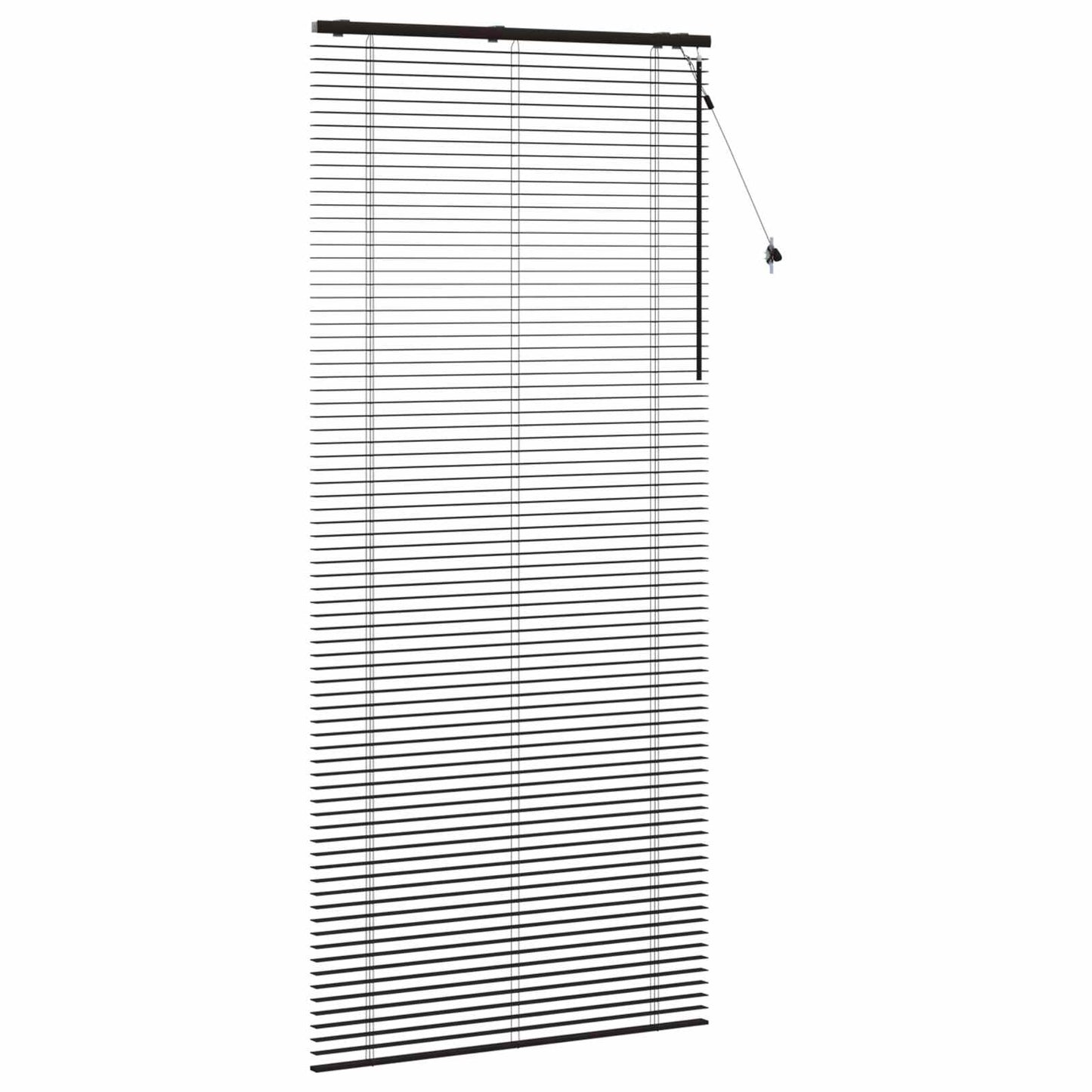 Venetian Blind Dark Brown 120 x 250 cm 35 mm