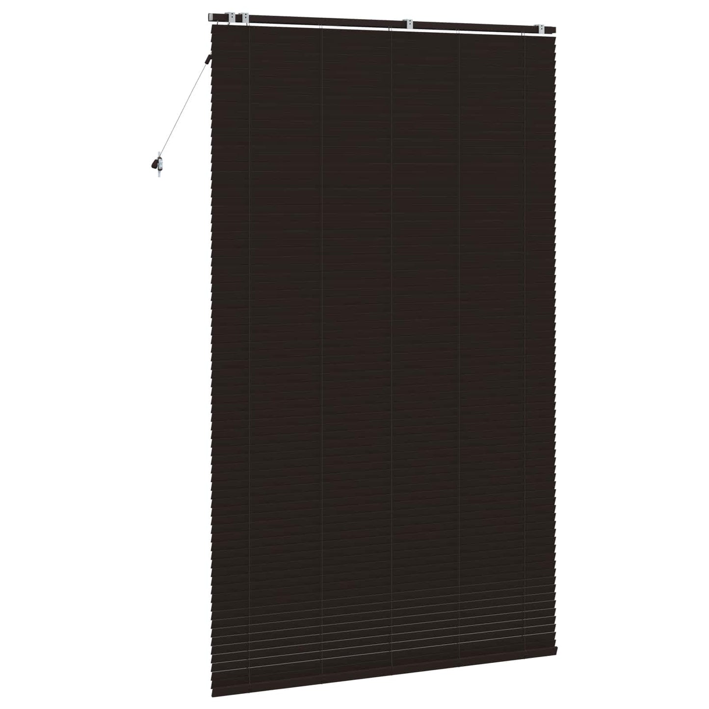 Venetian Blind Dark Brown 145 x 250 cm 35 mm