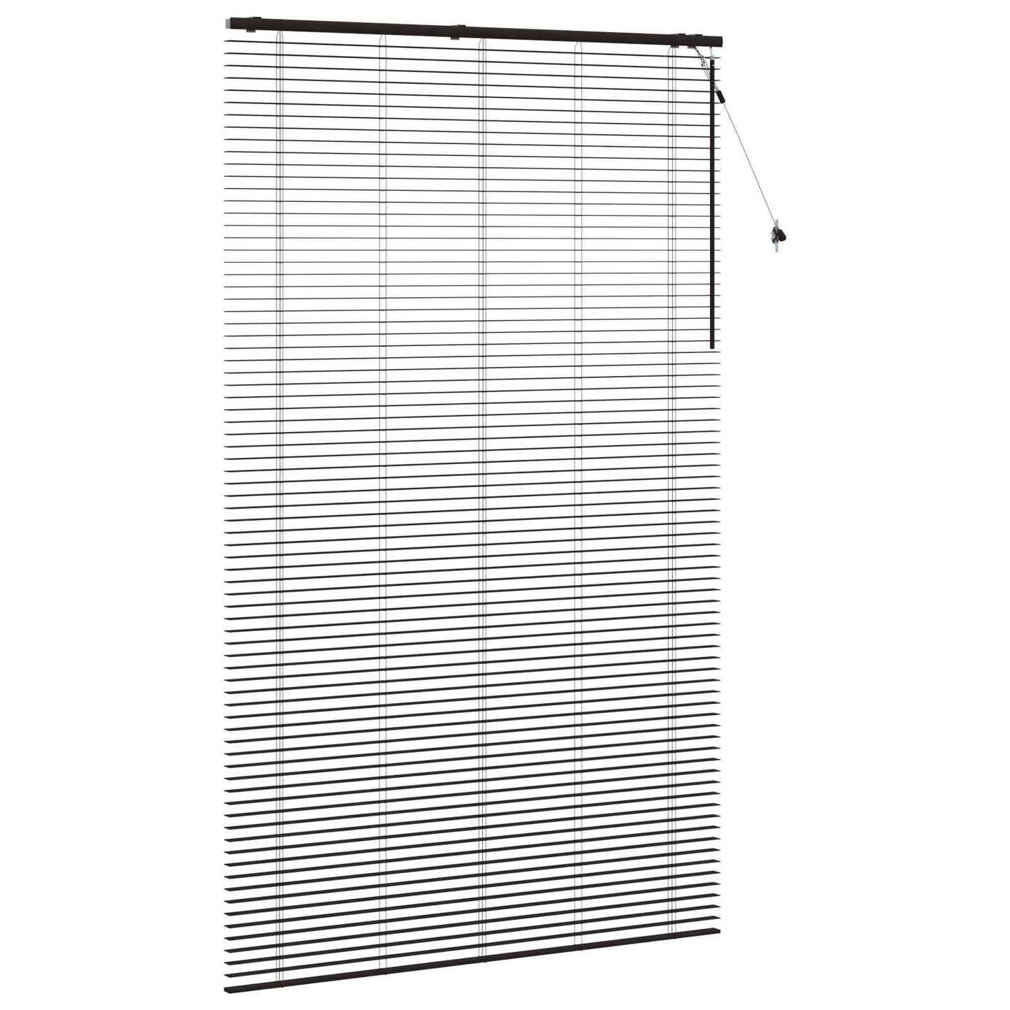 Venetian Blind Dark Brown 150 x 250 cm 35 mm