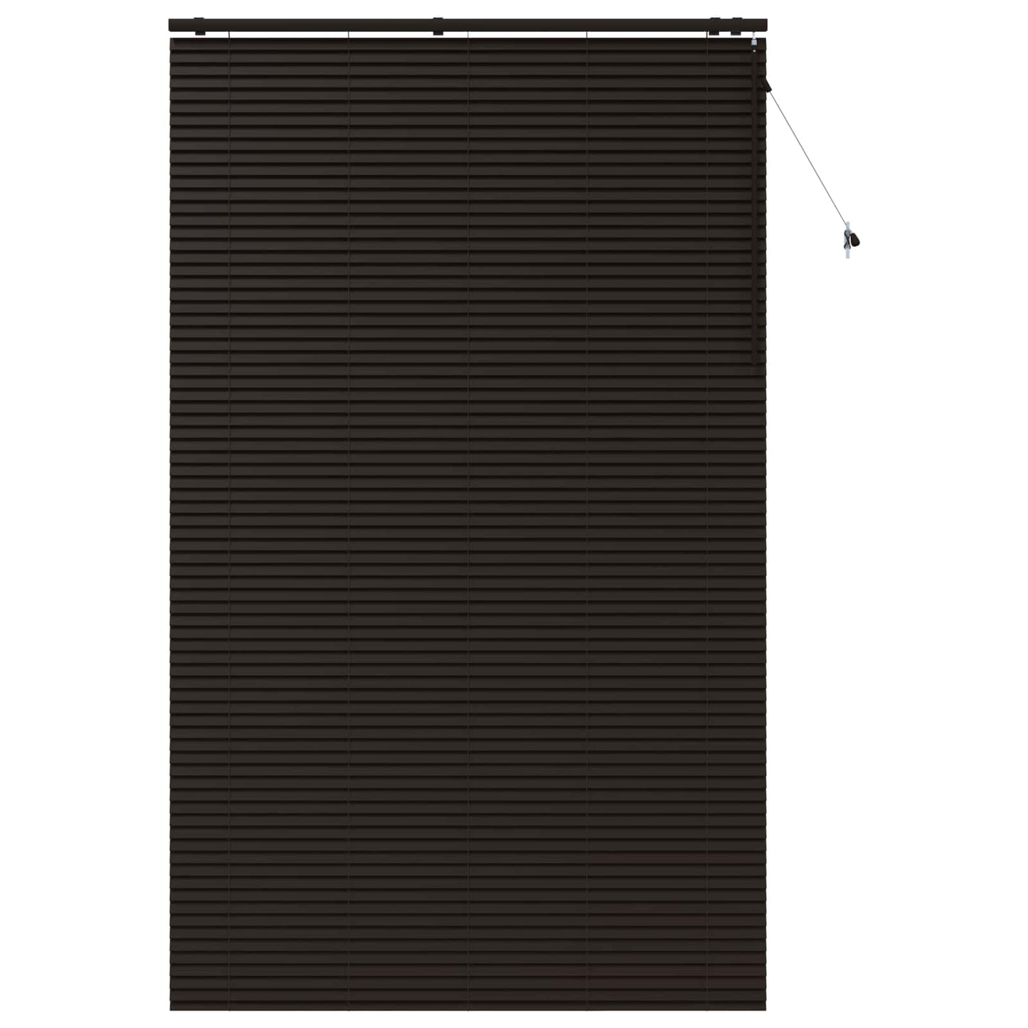 Venetian Blind Dark Brown 150 x 250 cm 35 mm