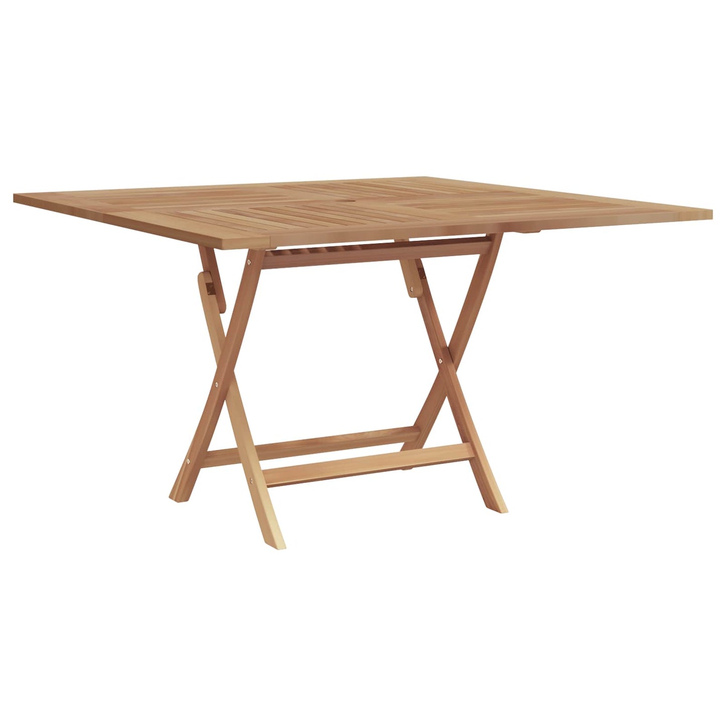 Garden Dining Set Folding Brown Soild Teak Wood