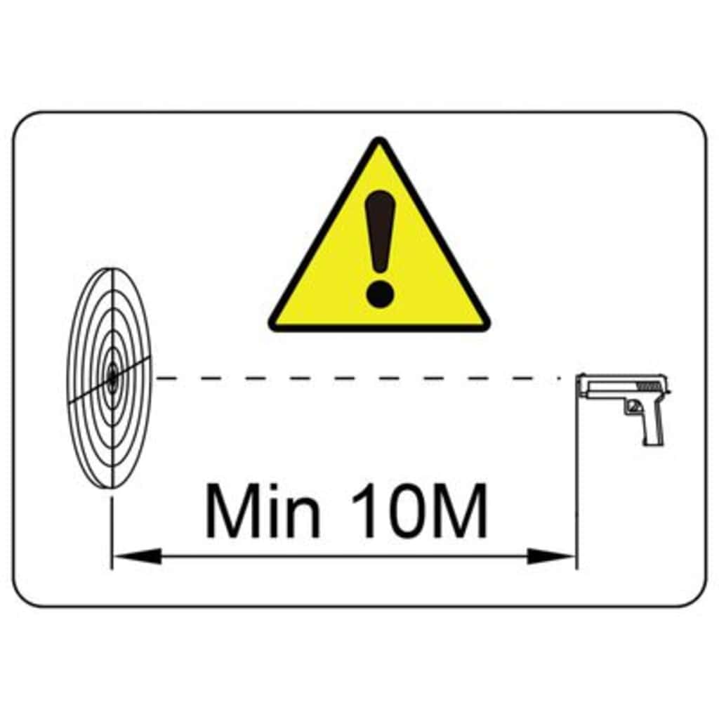 Bullet Trap Box Black 29 x 22 x 20 cm Steel