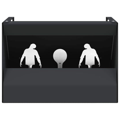 Bullet Trap Box Black 29 x 22 x 20 cm Steel