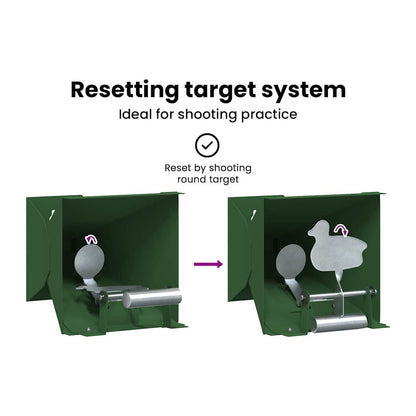 Pellet Trap Green 14 x 14 x 19 cm Steel
