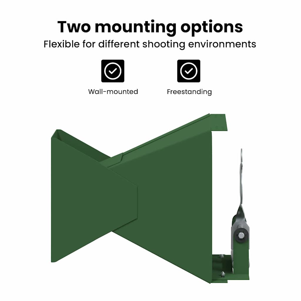 Pellet Trap Green 14 x 14 x 19 cm Steel
