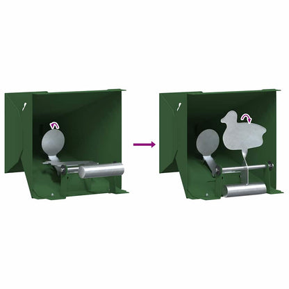 Pellet Trap Green 14 x 14 x 19 cm Steel
