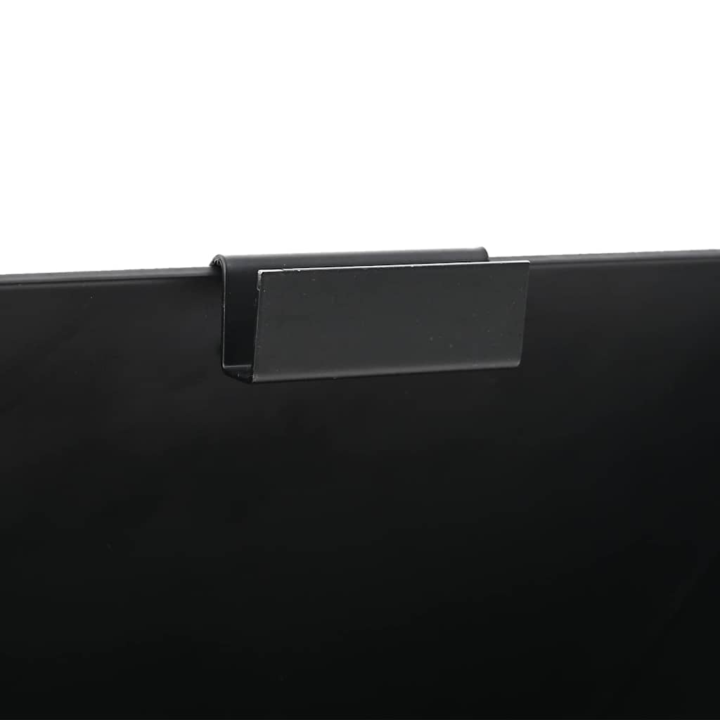 Pellet Trap Black 31 x 23 x 31.5 cm Steel