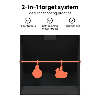 Pellet Trap Black 31 x 23 x 31.5 cm Steel