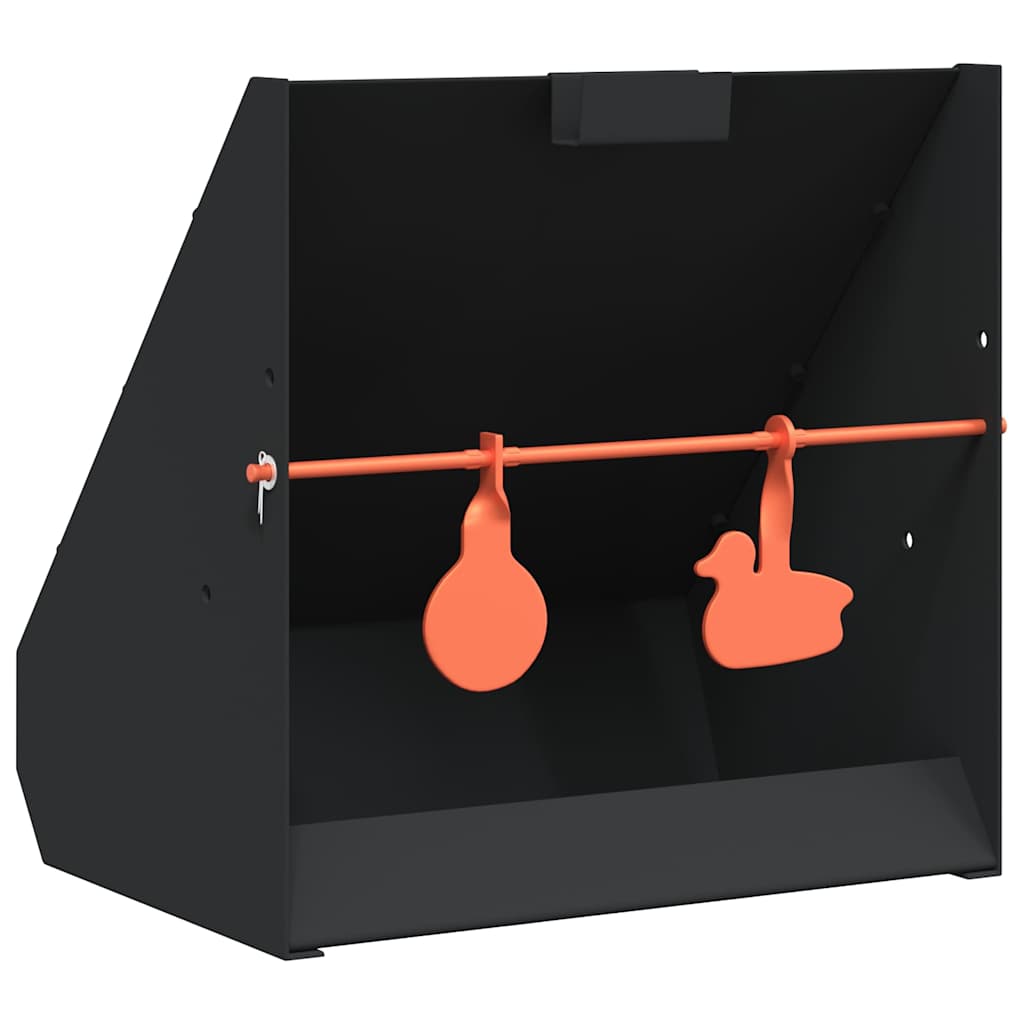Pellet Trap Black 31 x 23 x 31.5 cm Steel