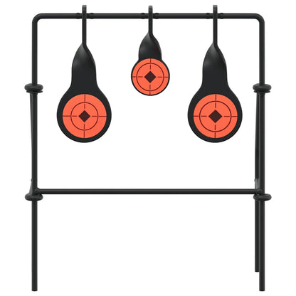 Resetting Target Black 26 x 13 x 31 cm Steel