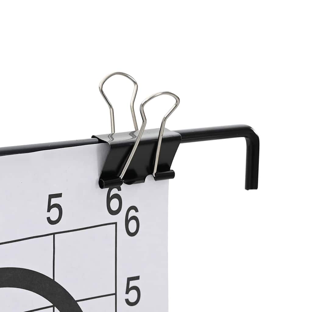 Target Stand Folding Black and White 82.5 x 51 x 150 cm Metal
