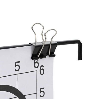 Target Stand Folding Black and White 82.5 x 51 x 150 cm Metal