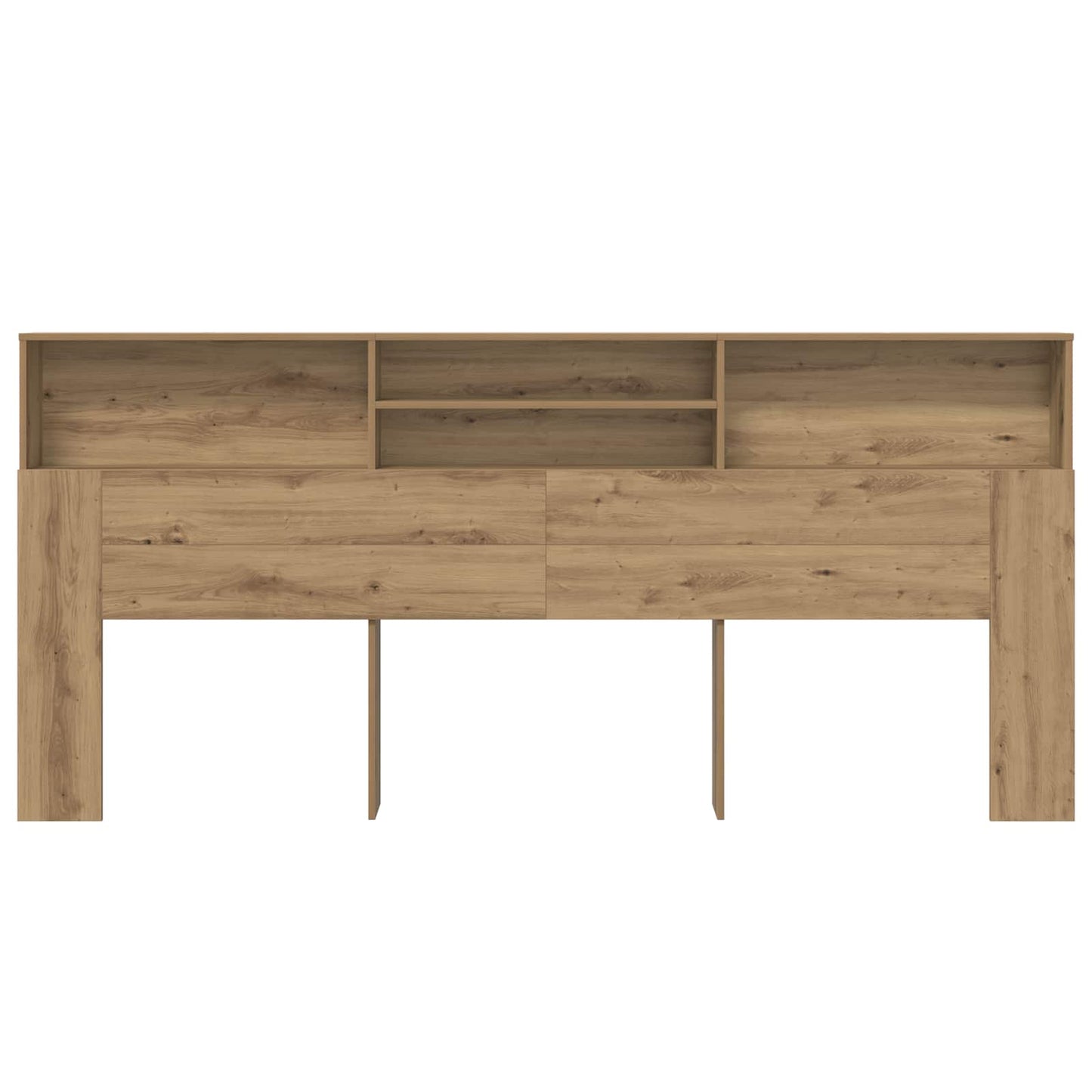 Headboard Cabinet Artisan Oak Engineered Wood