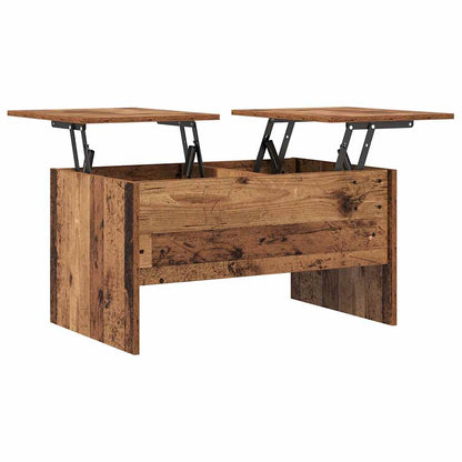 Coffee Table Old Wood 102 x 50.5 x 46.5 cm Engineered Wood