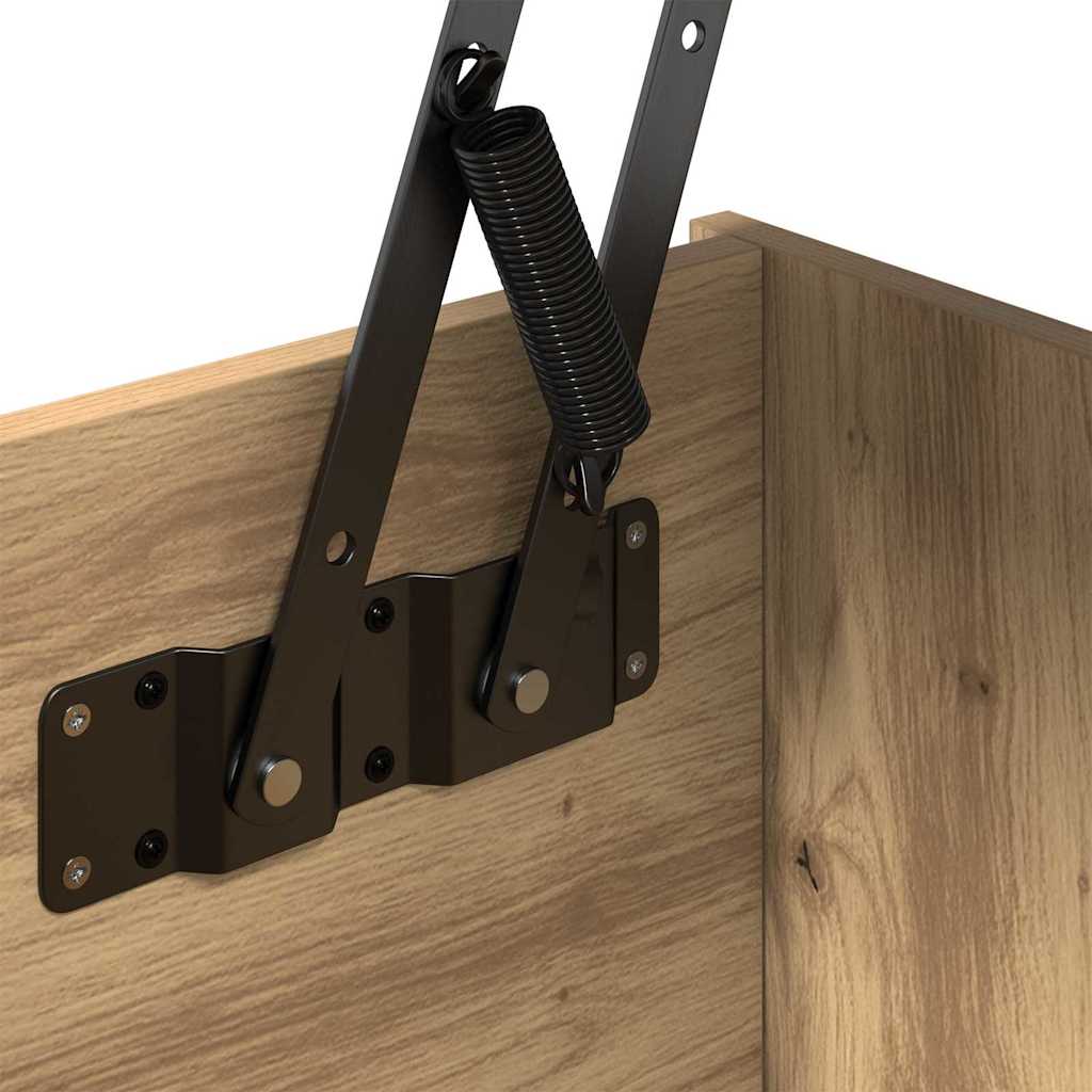 Coffee Table Artisan Oak 102 x 50.5 x 46.5 cm Engineered Wood