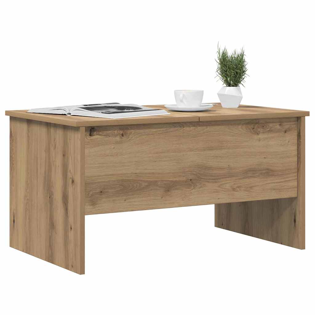 Coffee Table Artisan Oak 102 x 50.5 x 46.5 cm Engineered Wood