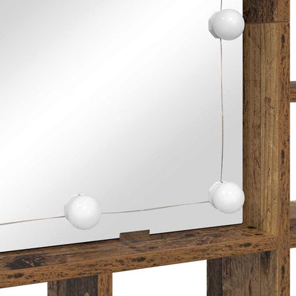Mirror Cabinet Old wood 91 x 15 x 76.5 cm Engineered Wood