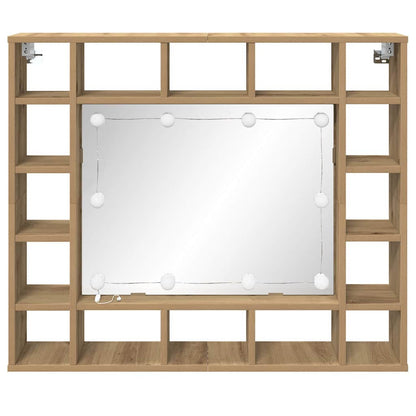 Mirror Cabinet Artisan Oak 91 x 15 x 76.5 cm Engineered Wood