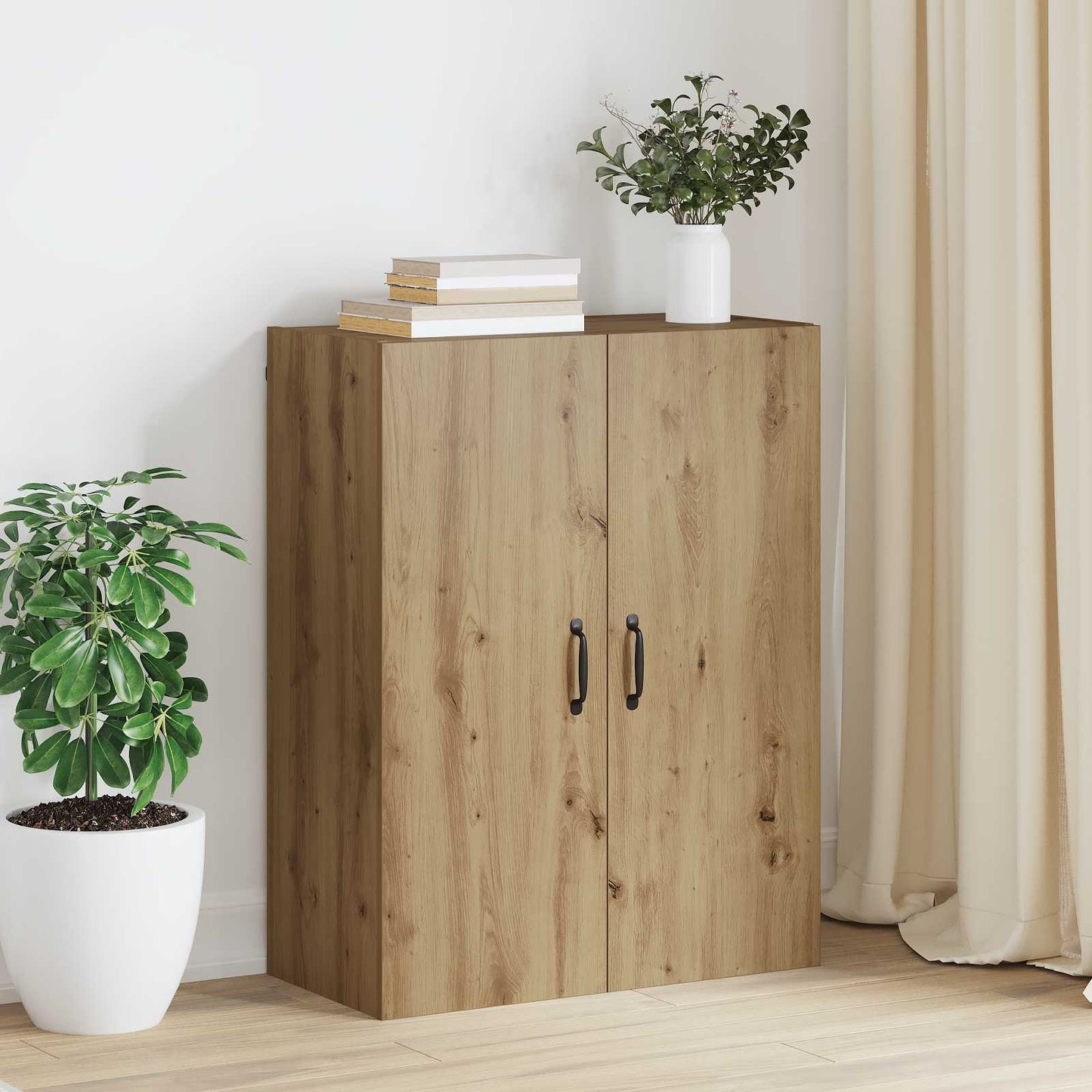 Wall Cabinet Artisan Oak 69.5 x 34 x 90 cm Engineered Wood