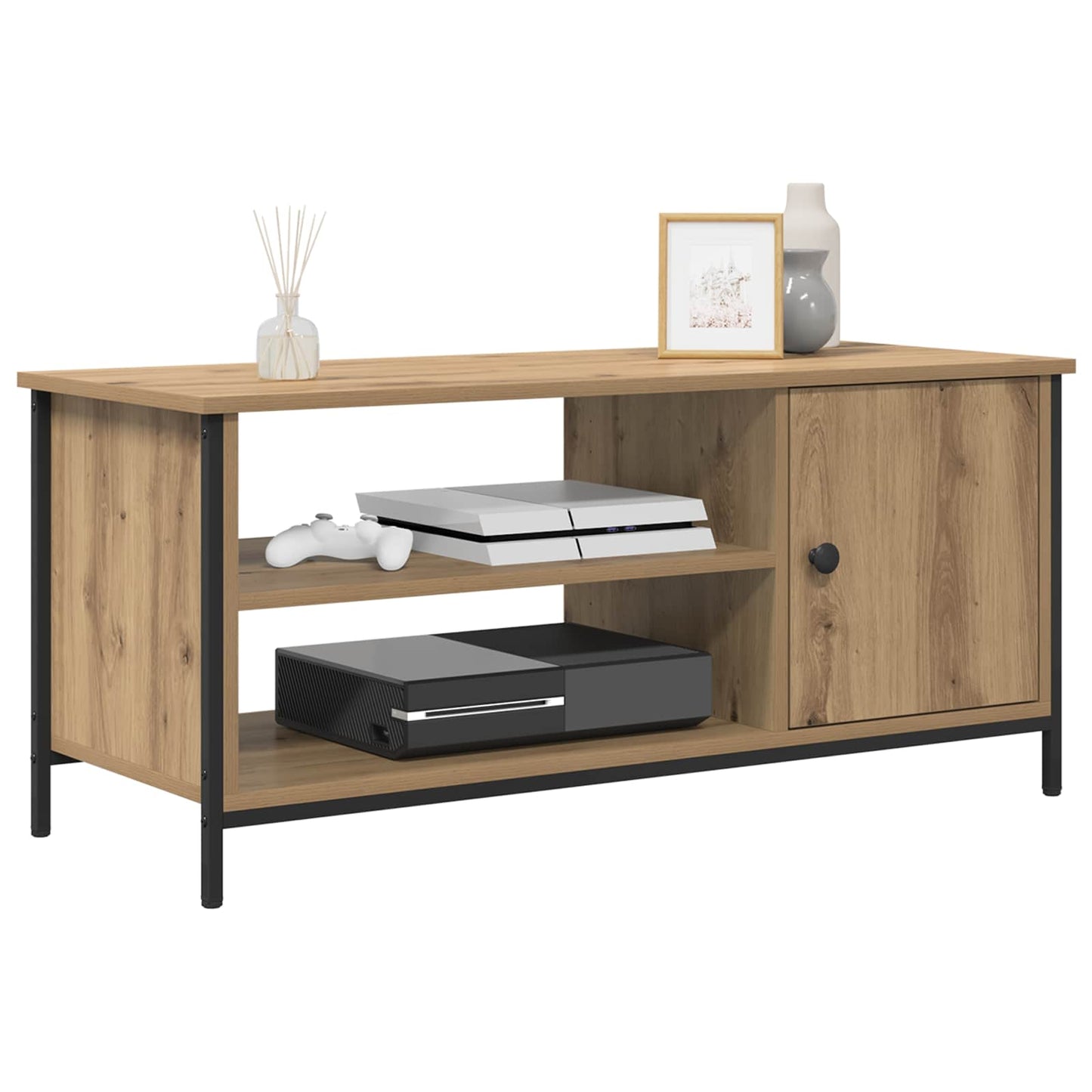 TV Cabinet 100 x 40 x 45 cm Artisan Oak Engineered Wood