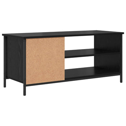 TV Cabinet 100 x 40 x 45 cm Black Oak Engineered Wood