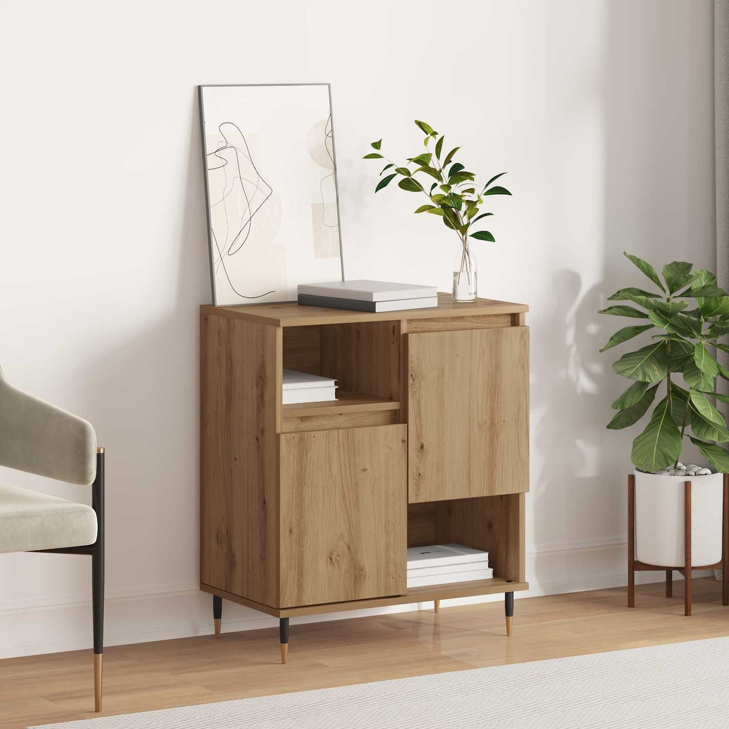 Sideboard Artisan Oak 60 x 35 x 70 cm