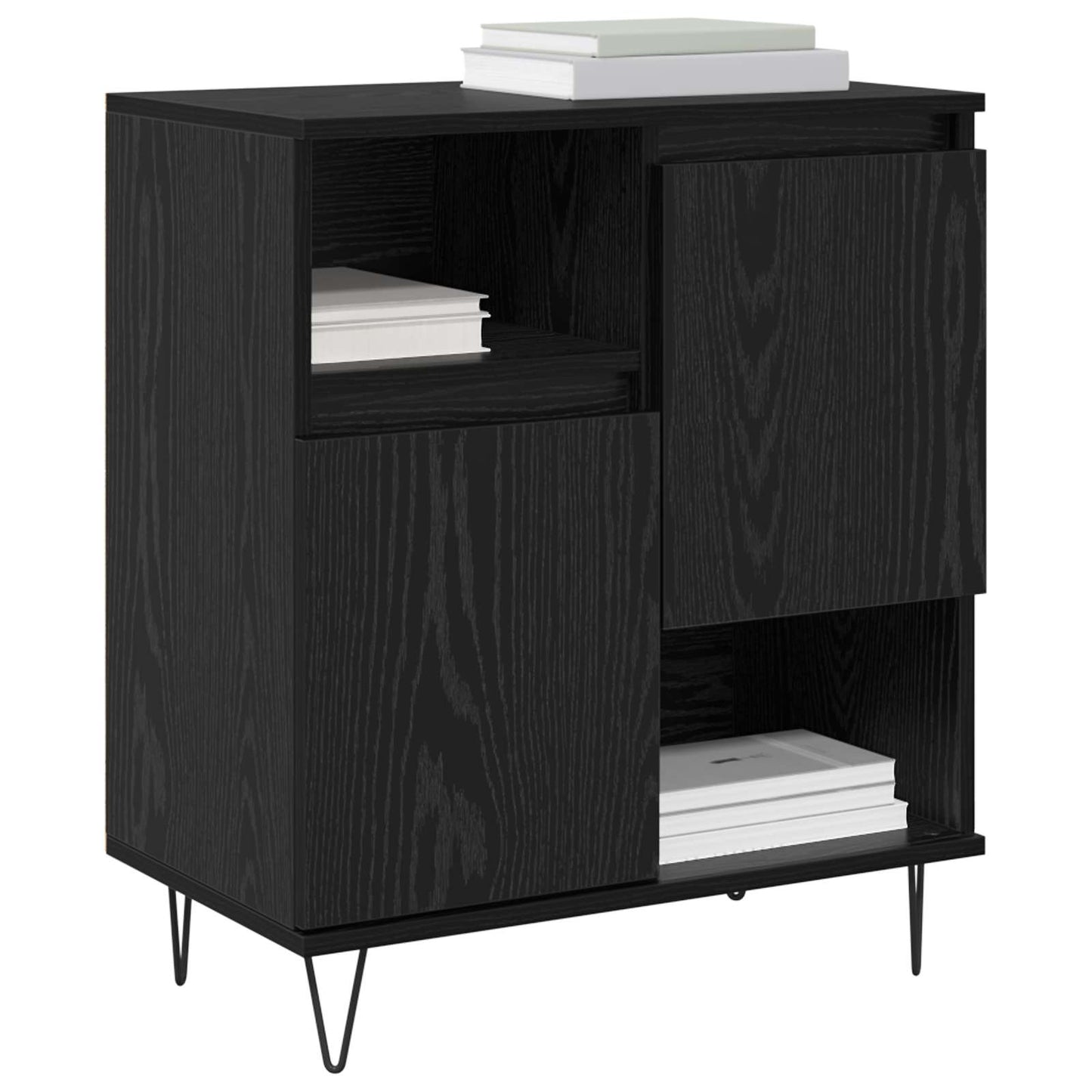 Sideboard Black Oak 60 x 35 x 70 cm