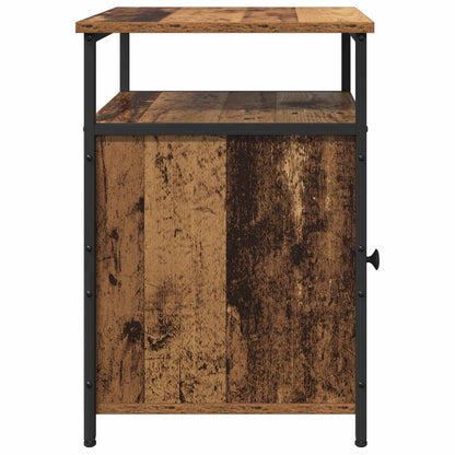 Bedside Cabinet with Drawer Old wood Engineered Wood