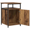 Bedside Cabinet 2 pcs Old wood Engineered Wood