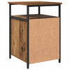 Bedside Cabinet 2 pcs Old wood Engineered Wood