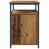 Bedside Cabinet 2 pcs Old wood Engineered Wood