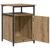 Bedside Cabinet Artisan oak Engineered Wood