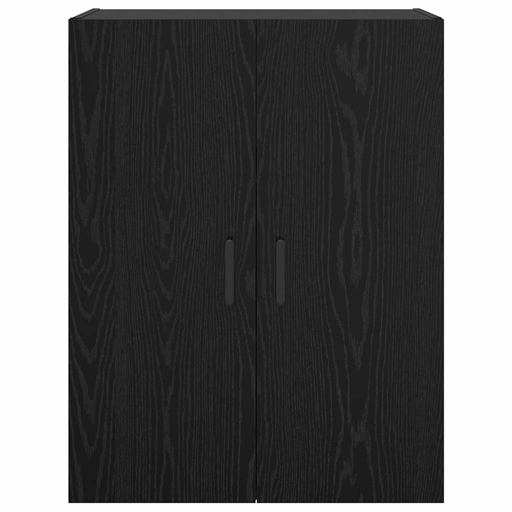 Wall Mounted Cabinet Black oak 69.5 x 34 x 90 cm