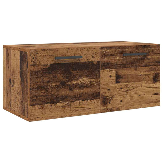 Wall Cabinet Old wood 80 x 36.5 x 35 cm Engineered wood