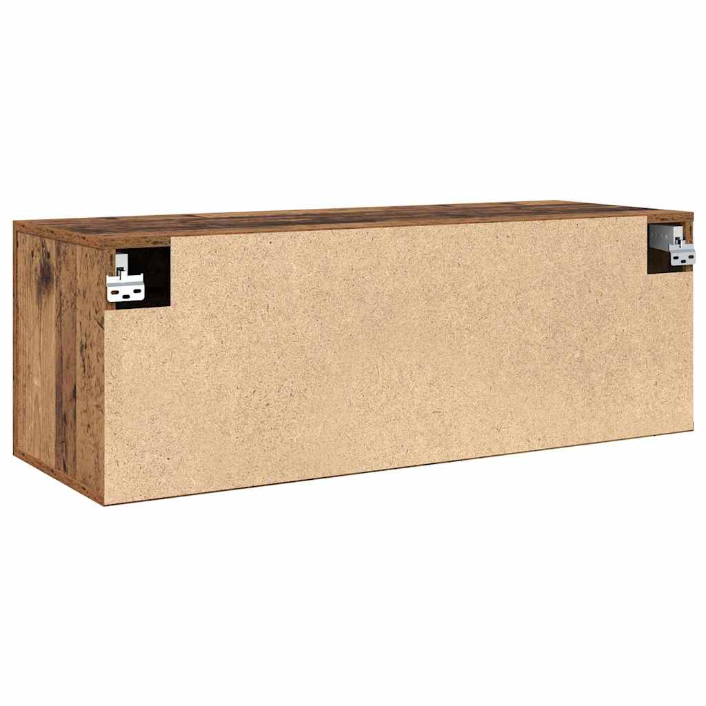 Wall-Mounted Cabinet Wall-mounted Old Wood 100 x 36.5 x 35 cm
