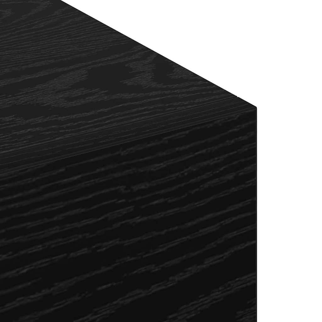 Wall-Mounted Cabinet Wall-mounted Black Oak 100 x 36.5 x 35 cm