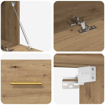 Wall Cabinet 100 x 36.5 x 35 cm Engineered wood Artisan oak