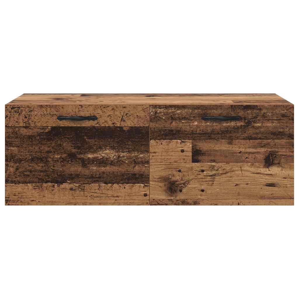 Wall-Mounted Cabinet Wall-mounted Old Wood 100 x 36.5 x 35 cm