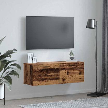 Wall Cabinet Old wood 100 x 36.5 x 35 cm Engineered wood