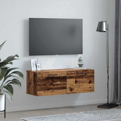 Wall Cabinet Old wood 100 x 36.5 x 35 cm Engineered wood