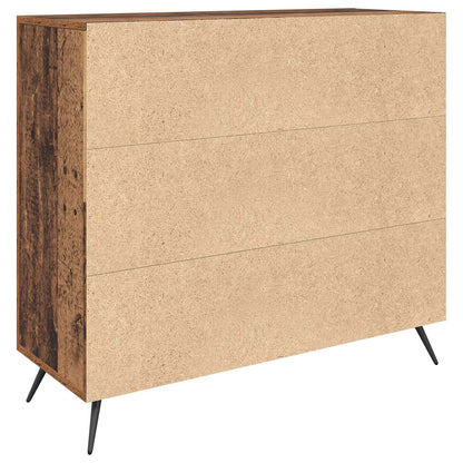 Sideboard Old Wood 89.5 x 34 x 80 cm Engineered Wood
