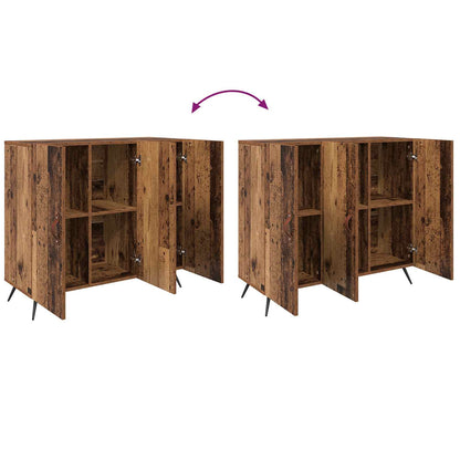 Sideboard Old Wood 89.5 x 34 x 80 cm Engineered Wood